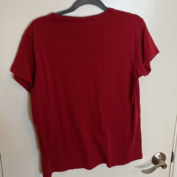 The weather outside is frightful but the wine is so delightful women's T- Large - Picture 6 of 6